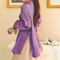 紫艶ロングシャツ br23-130