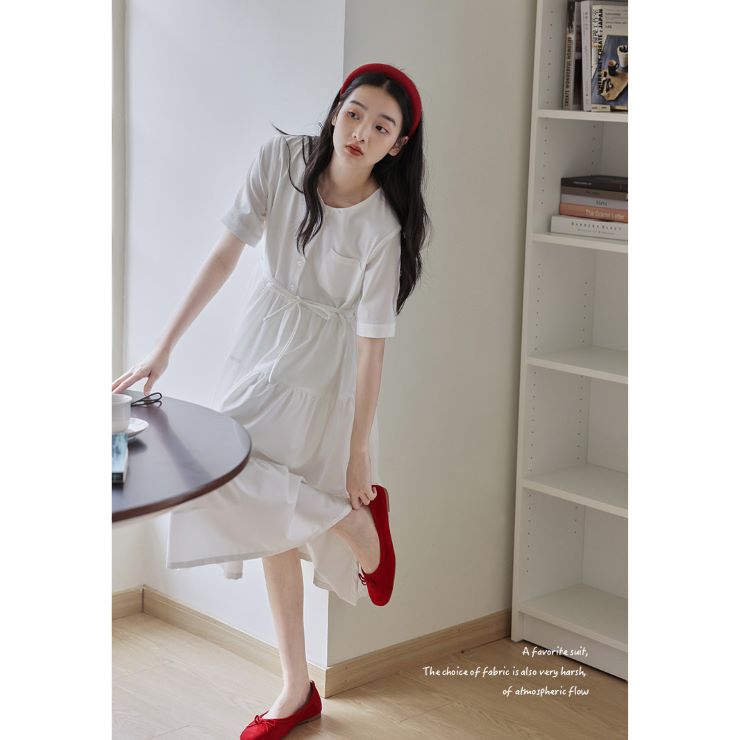 新品✨ワンピ♡レトロ感夏のクラシックシンプルワンピース 楽天市場】全4色 ワンピース レトロワンピース クラシカルワンピ