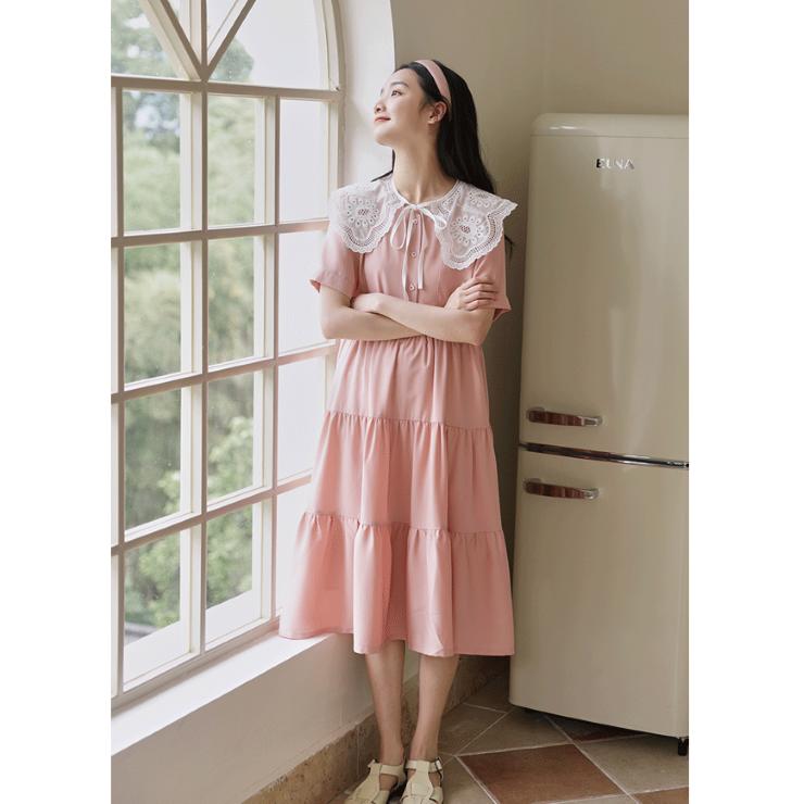 付け襟レトロワンピース br34-145 – Q'e