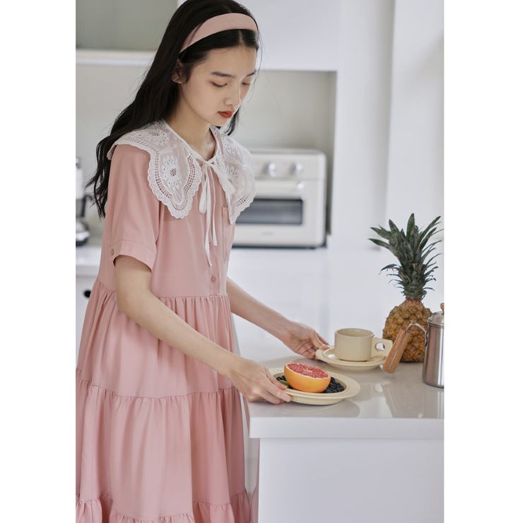 付け襟レトロワンピース br34-145 – Q'e