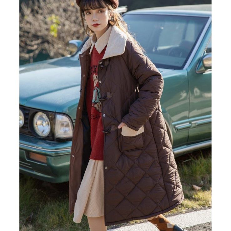 キルティングダッフルコート br34-70 – Q'e