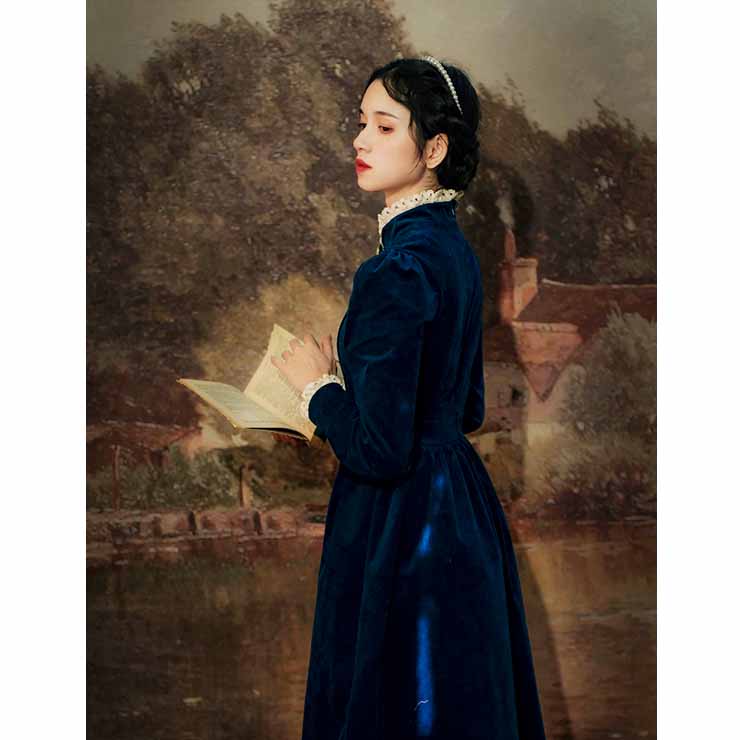 ヴィンテージレースレトロワンピース br38-19 – Q'e