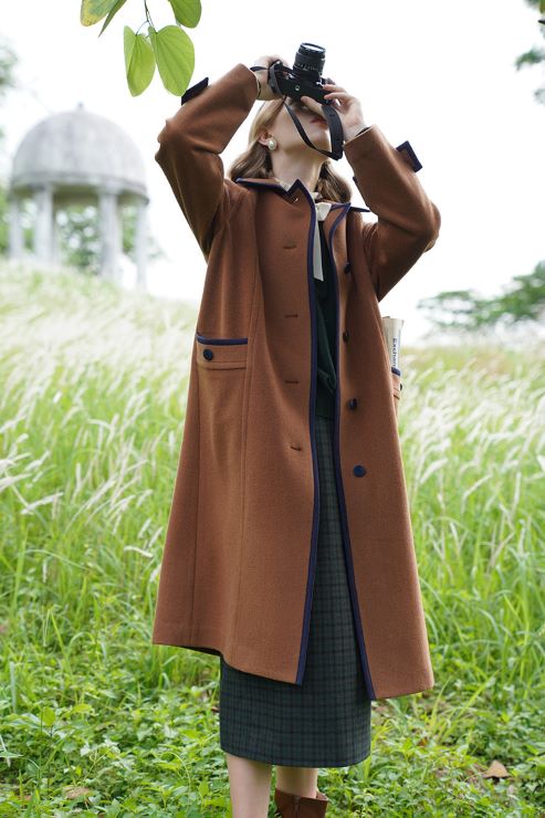 クラシカルウールコート br41-6 – Q'e