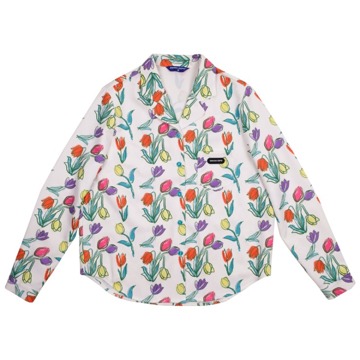 チューリップ柄シャツ br47-58 – Q'e