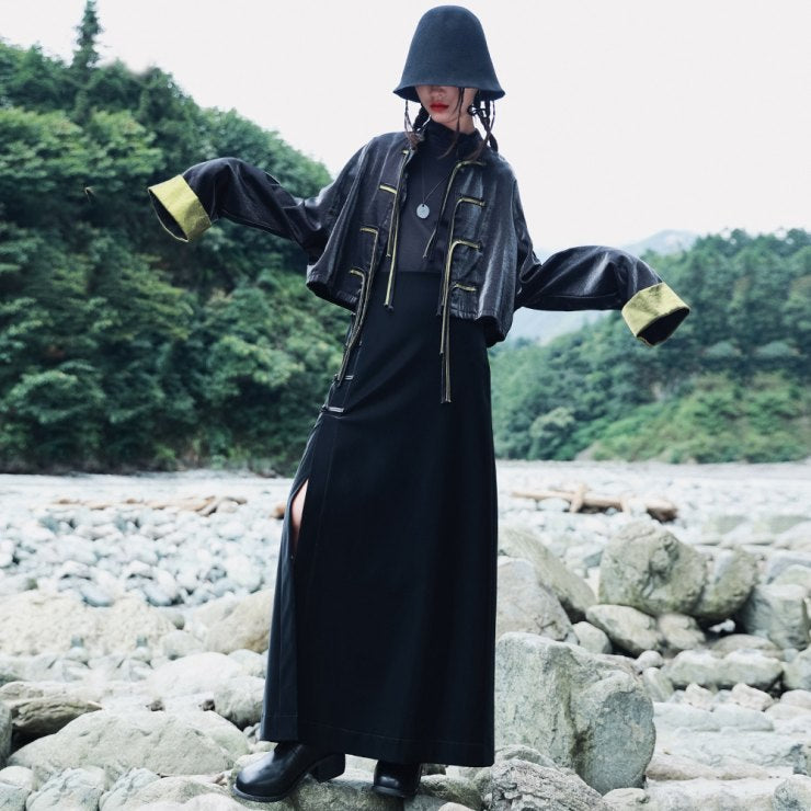 サイドスリットロングスカート br65-18 – Q'e