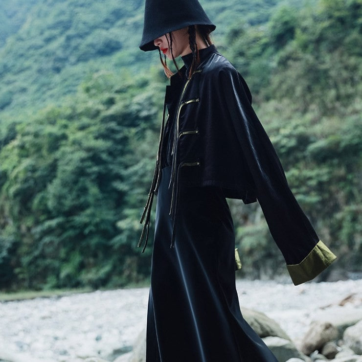 サイドスリットロングスカート br65-18 – Q'e