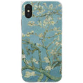 ゴッホ 花咲くアーモンドの木の枝のiPhoneケース（ソフトケース） sp-2