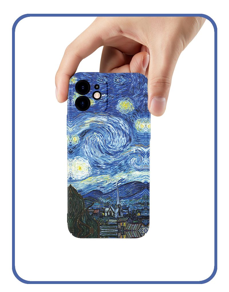 ゴッホ 星月夜のiPhoneケース（ハードケース） sp-5 – Q'e
